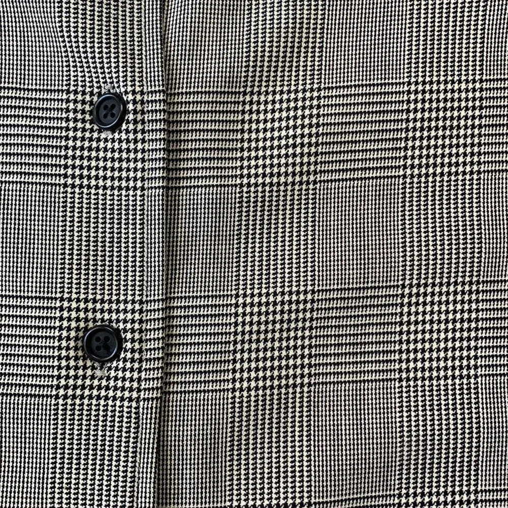 Faconnable Wool‎ Houndstooth Blouse - Picture 4 of 4